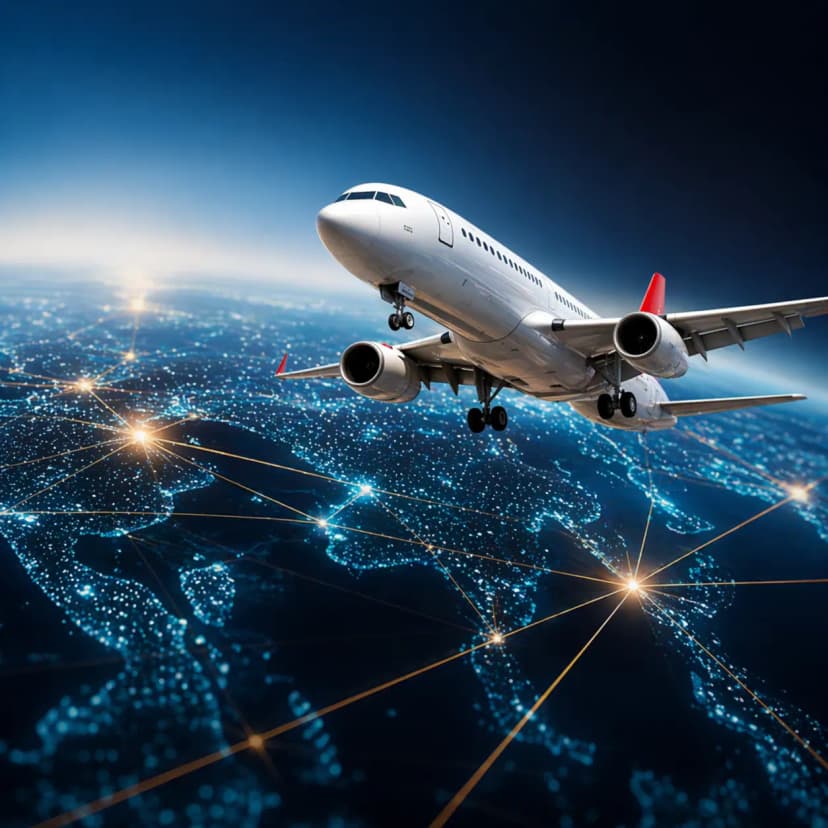 Visibilidad de rutas aéreas